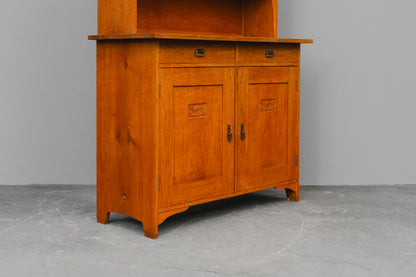 Jugendstil Buffetshrank in Eiche - Anfang des 20.Jahrhunderts