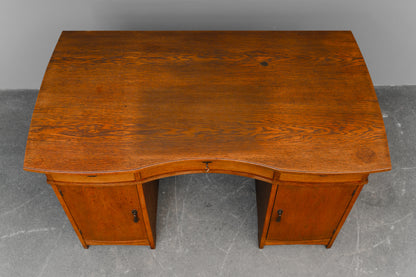 Jugendstil Schreibtisch in Eiche - Anfang des 20.Jahrhunderts