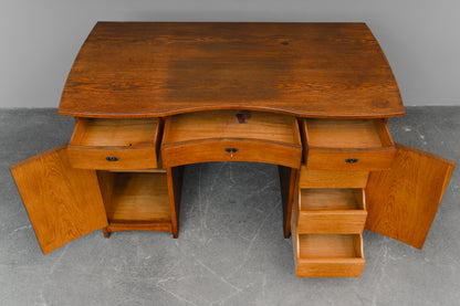 Jugendstil Schreibtisch in Eiche - Anfang des 20.Jahrhunderts
