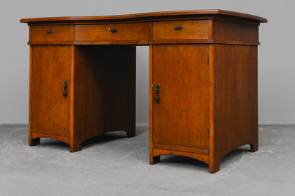 Jugendstil Schreibtisch in Eiche - Anfang des 20.Jahrhunderts
