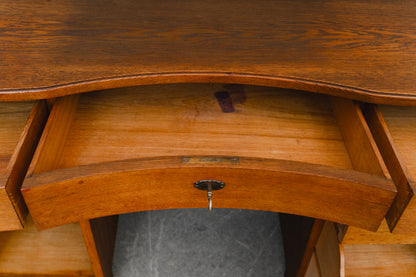 Jugendstil Schreibtisch in Eiche - Anfang des 20.Jahrhunderts
