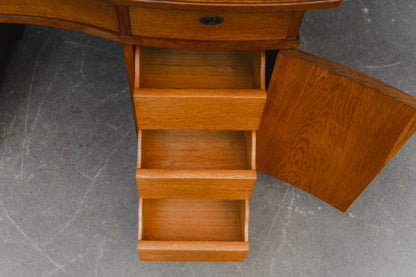 Jugendstil Schreibtisch in Eiche - Anfang des 20.Jahrhunderts