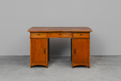Jugendstil Schreibtisch in Eiche - Anfang des 20.Jahrhunderts