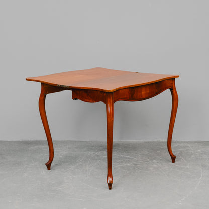 Louis Philippe Spieltisch / Konsolentisch in Mahagoni - zweite Hälfte des 19.Jahrhunderts