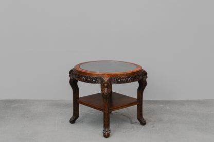 Historismus Beistelltisch in Eiche - um 1900