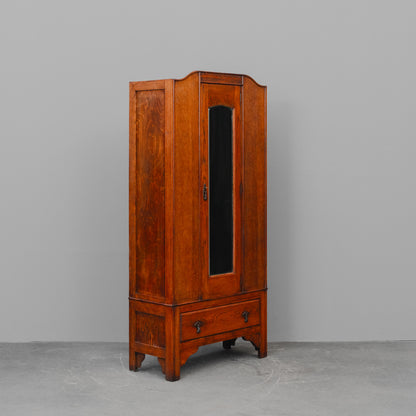 Garderobenschrank / Kleiderschrank im Englischen Stil - um 1900