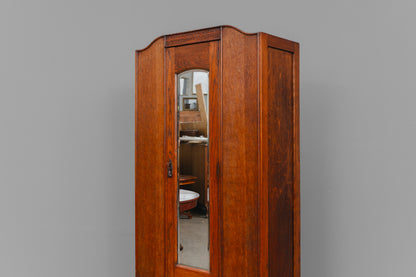 Garderobenschrank / Kleiderschrank im Englischen Stil - um 1900