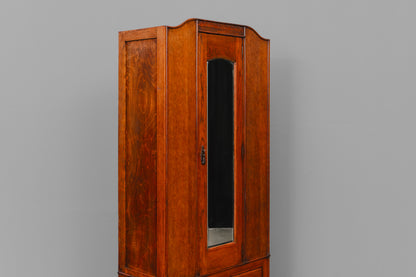 Garderobenschrank / Kleiderschrank im Englischen Stil - um 1900