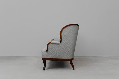 Zweisitzer Sofa im Antik Stil in Buche - zweite Hälfte des 20.Jahrhunderts