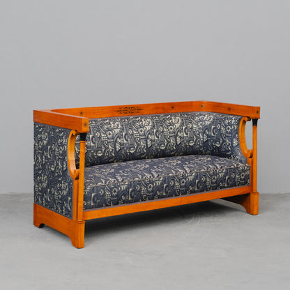 Sofa im Biedermeier Stil in Kirsche - um 1910