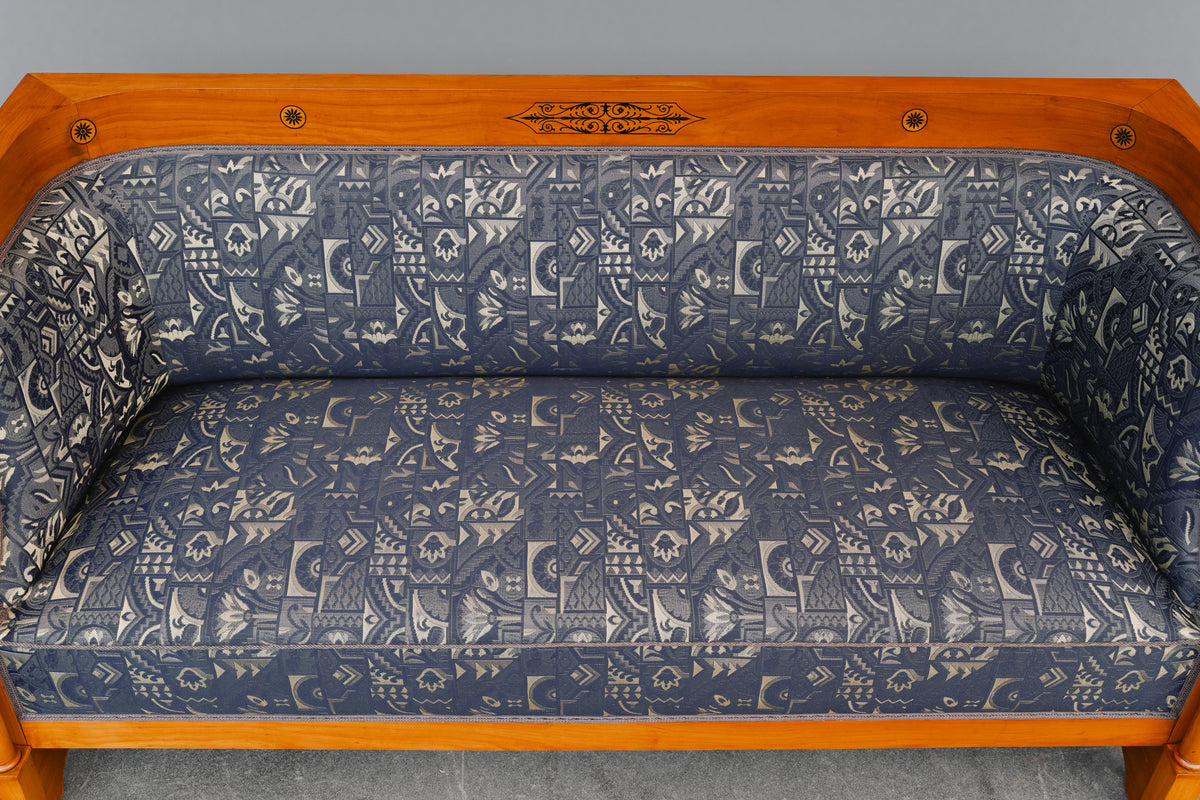 Sofa im Biedermeier Stil in Kirsche - um 1910