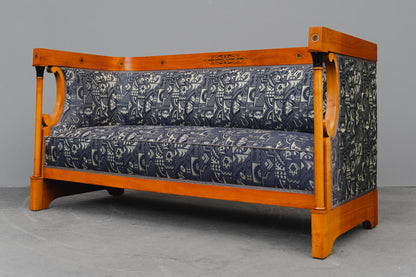 Sofa im Biedermeier Stil in Kirsche - um 1910