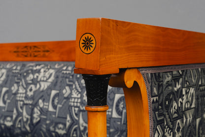 Sofa im Biedermeier Stil in Kirsche - um 1910