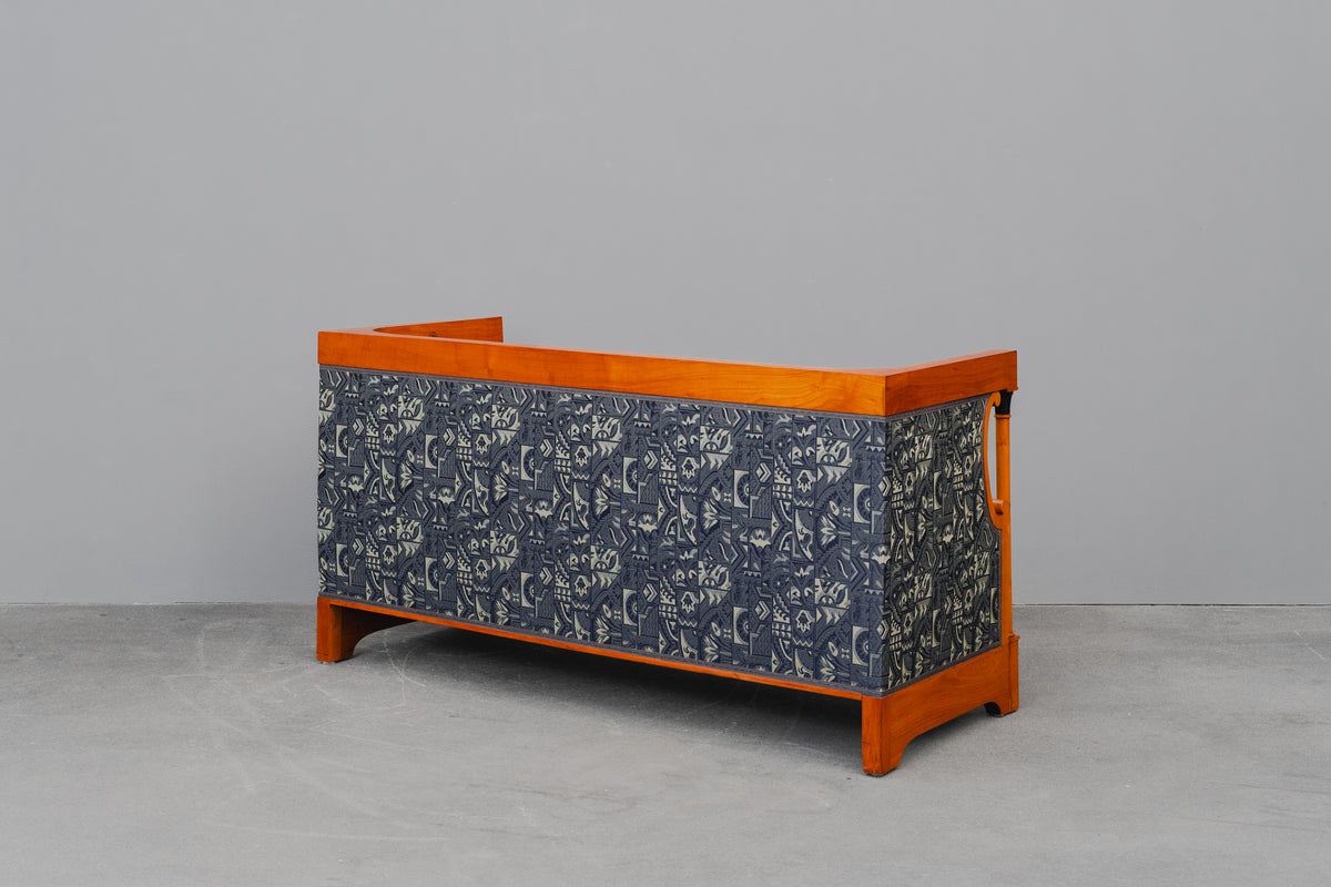 Sofa im Biedermeier Stil in Kirsche - um 1910