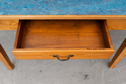 Jugendstil Esstisch in Buche & Kiefer - Anfang des 20.Jahrhunderts