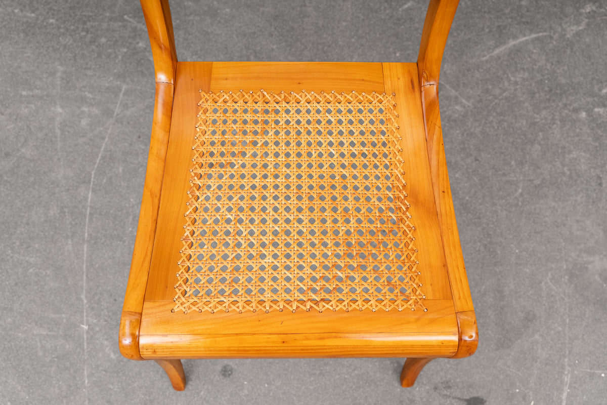 Biedermeier Stuhl in Kirsche - erste Hälfte des 19.Jahrhunderts