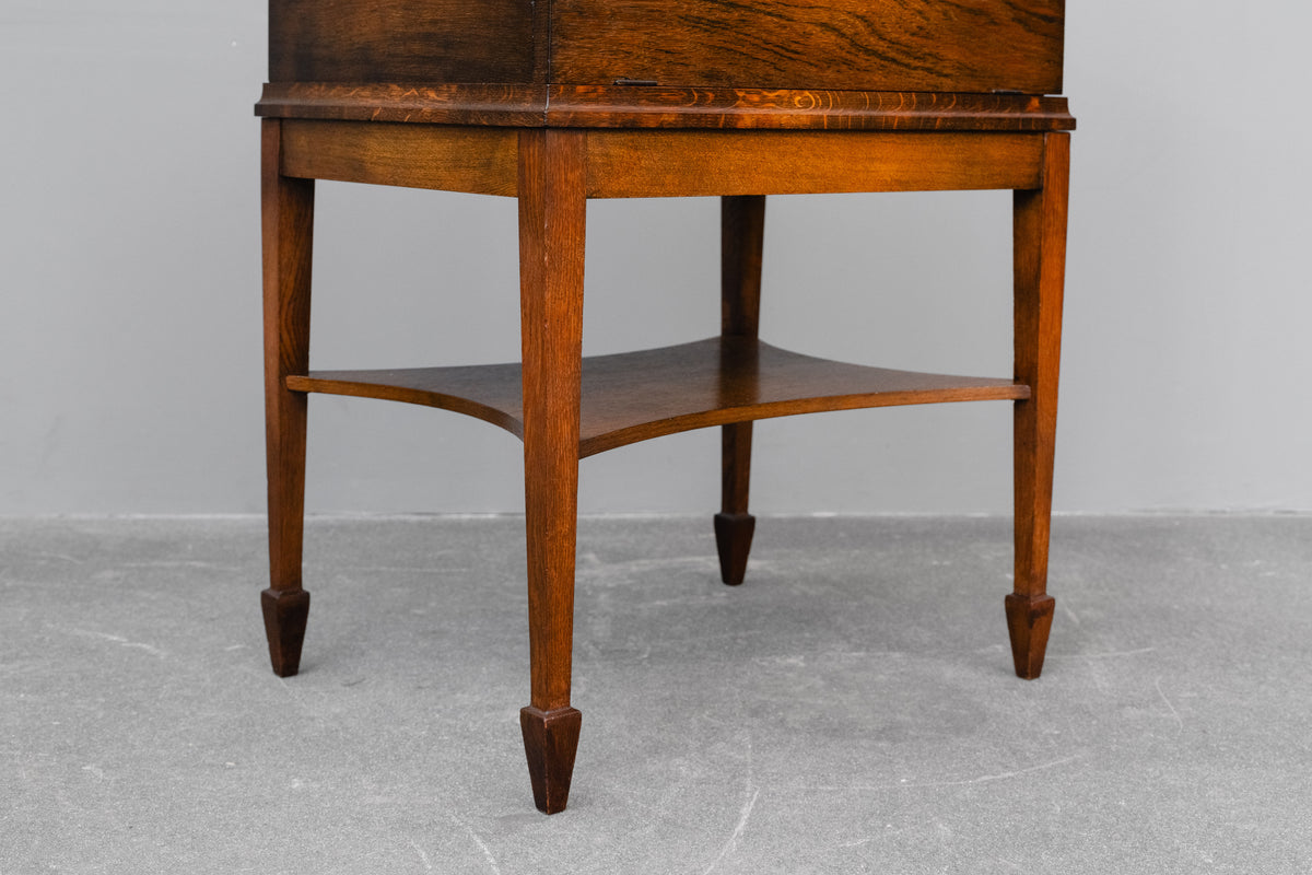 Jugendstil Besteckschrank in Eiche - um 1900