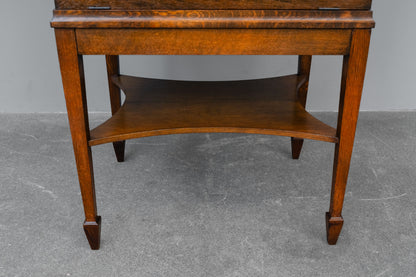 Jugendstil Besteckschrank in Eiche - um 1900