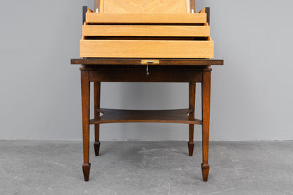 Jugendstil Besteckschrank in Eiche - um 1900