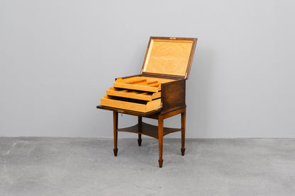 Jugendstil Besteckschrank in Eiche - um 1900