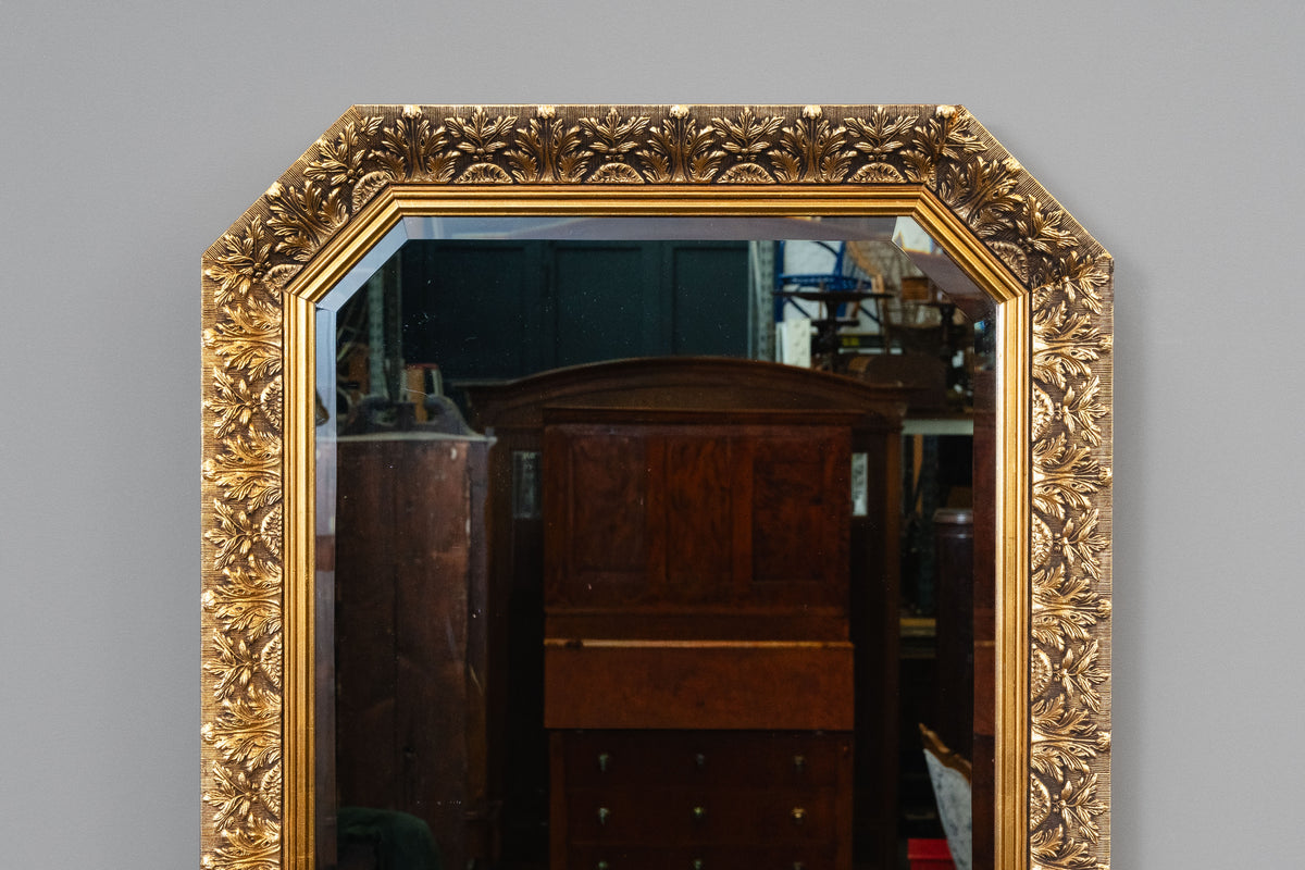 Goldener Historismus Wandspiegel - zweite Hälfte des 20.Jahrhunderts