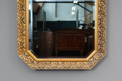 Goldener Historismus Wandspiegel - zweite Hälfte des 20.Jahrhunderts