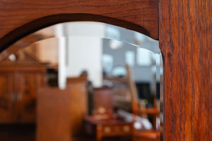 Art Déco Kleiderschrank in Eiche und Nussbaum - 1920er / 1930er Jahre