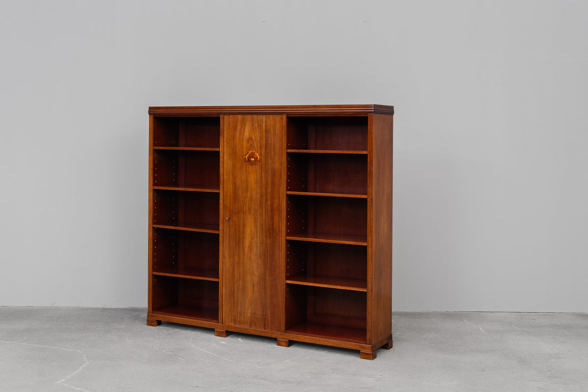 Jugendstil Bücherregal in Mahagoni - Anfang des 20.Jahrhunderts