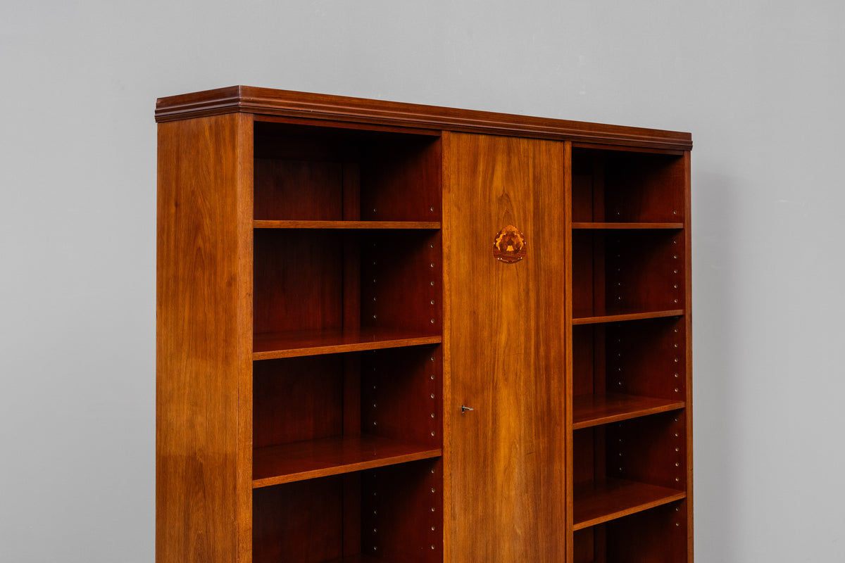 Jugendstil Bücherregal in Mahagoni - Anfang des 20.Jahrhunderts