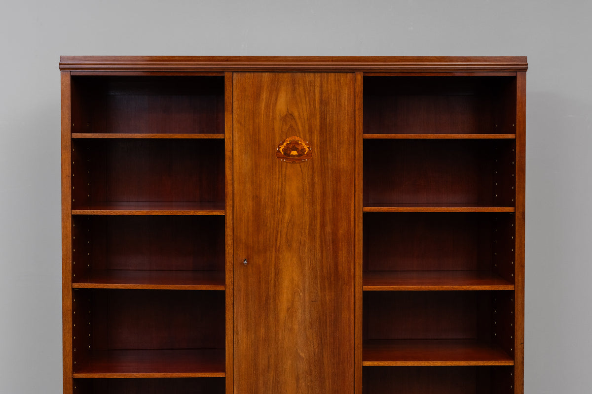 Jugendstil Bücherregal in Mahagoni - Anfang des 20.Jahrhunderts