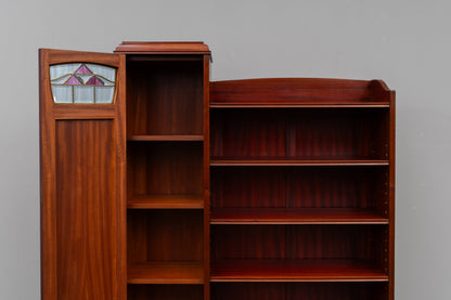 Jugendstil Bücherschrank in Mahagoni - Anfang des 20.Jahrhunderts