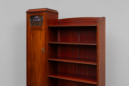 Jugendstil Bücherschrank in Mahagoni - Anfang des 20.Jahrhunderts
