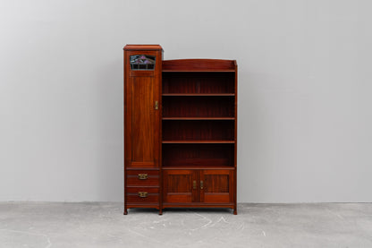 Jugendstil Bücherschrank in Mahagoni - Anfang des 20.Jahrhunderts