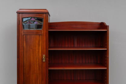 Jugendstil Bücherschrank in Mahagoni - Anfang des 20.Jahrhunderts