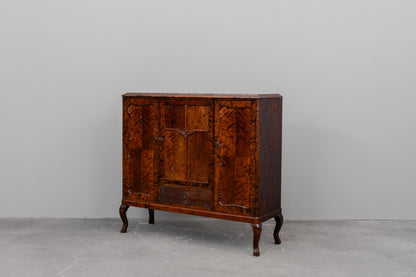 Art Déco Esszimmerschrank in Birke - erste Hälfte des 20.Jahrhunderts