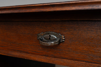 Jugendstil Schreibtisch in Eiche - erste Hälfte des 20.Jahrhunderts