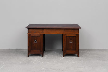 Jugendstil Schreibtisch in Eiche - erste Hälfte des 20.Jahrhunderts