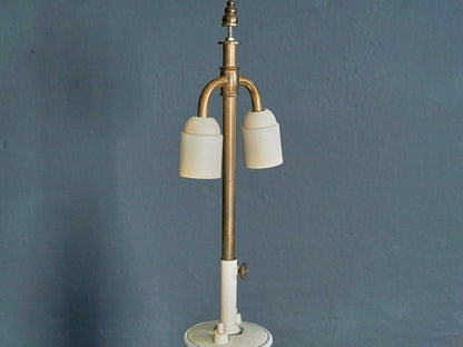 Lampe Asiatika Leuchte Tischlampe Licht Schirm Alt 2103_2206