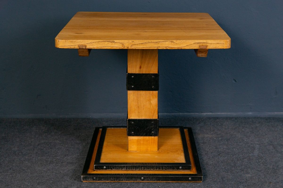 Tisch Esstisch Stuhl Bank Hocker Table Küche Vintage Alt MÖBLINGER 2311_2203