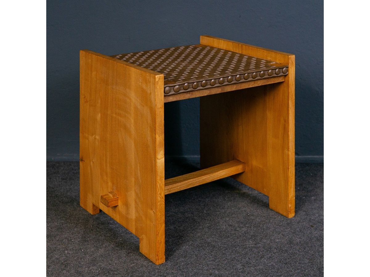 Vintage Stuhl Hocker Sessel Tisch Bank Chair Alt Antik MÖBLINGER 2311_2205