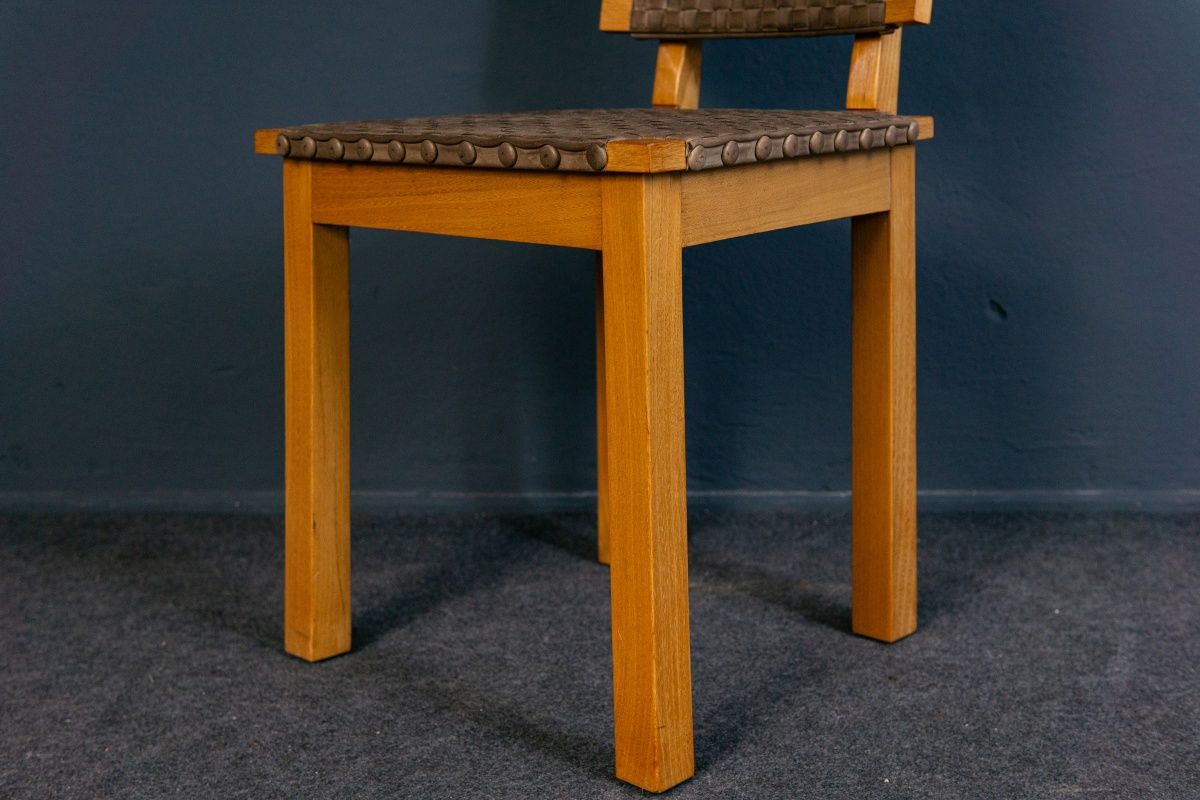 Vintage Stuhl Hocker Sessel Tisch Bank Chair Alt Antik MÖBLINGER 2311_2205