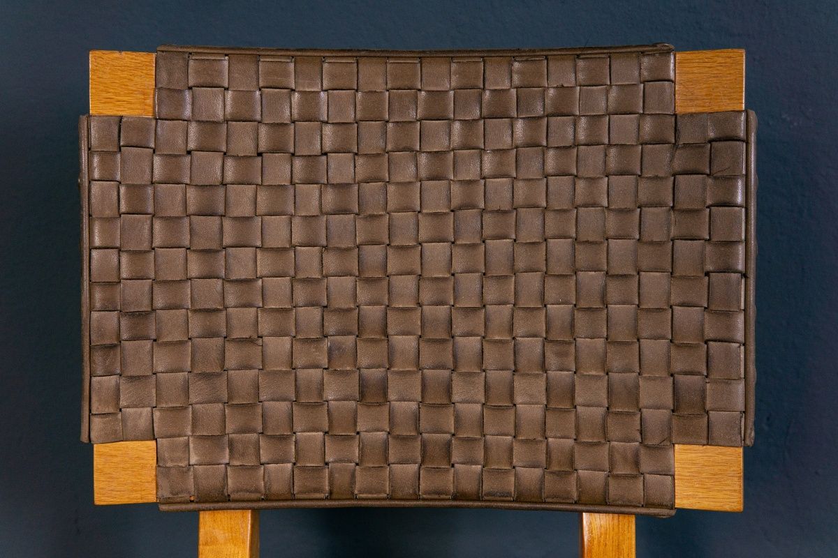 Vintage Stuhl Hocker Sessel Tisch Bank Chair Alt Antik MÖBLINGER 2311_2205