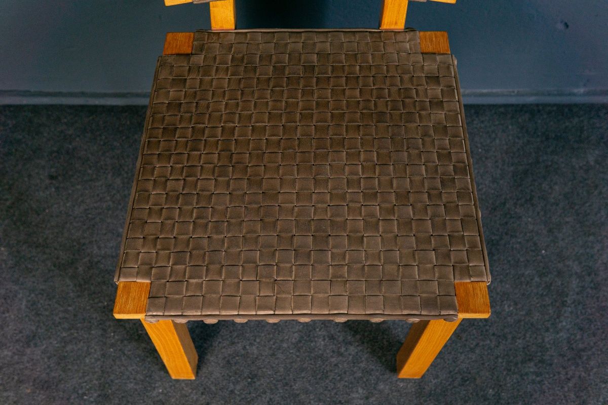 Vintage Stuhl Hocker Sessel Tisch Bank Chair Alt Antik MÖBLINGER 2311_2205