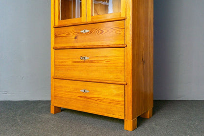 Bücherschrank Küche Schrank Regal Vitrine Alt Antik MÖBLINGER 2411_0502