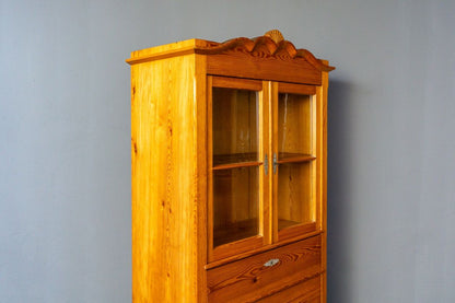 Bücherschrank Küche Schrank Regal Vitrine Alt Antik MÖBLINGER 2411_0502