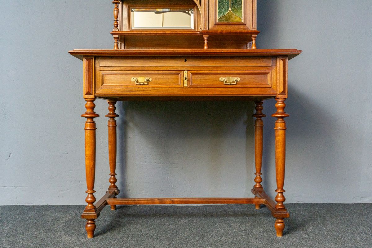 restaur. Sekretär Schreibtisch Tisch Schrank Regal Antik MÖBLINGER 2411_0504