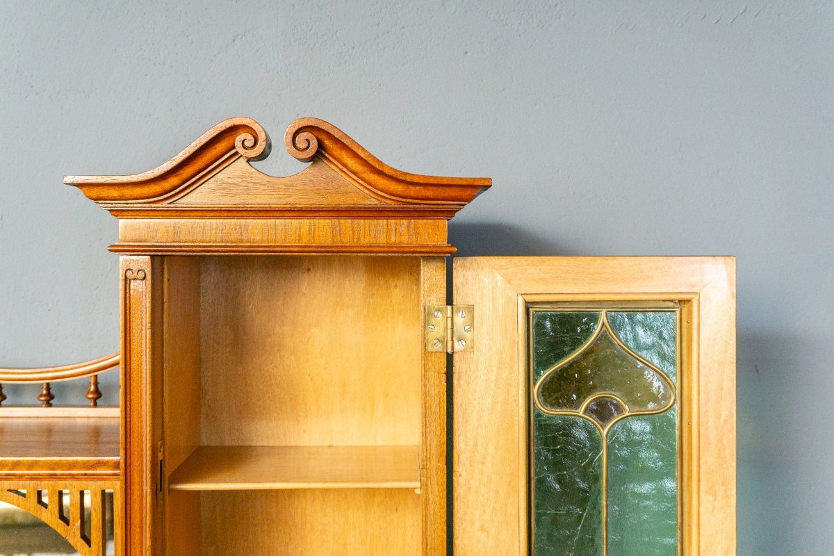 restaur. Sekretär Schreibtisch Tisch Schrank Regal Antik MÖBLINGER 2411_0504