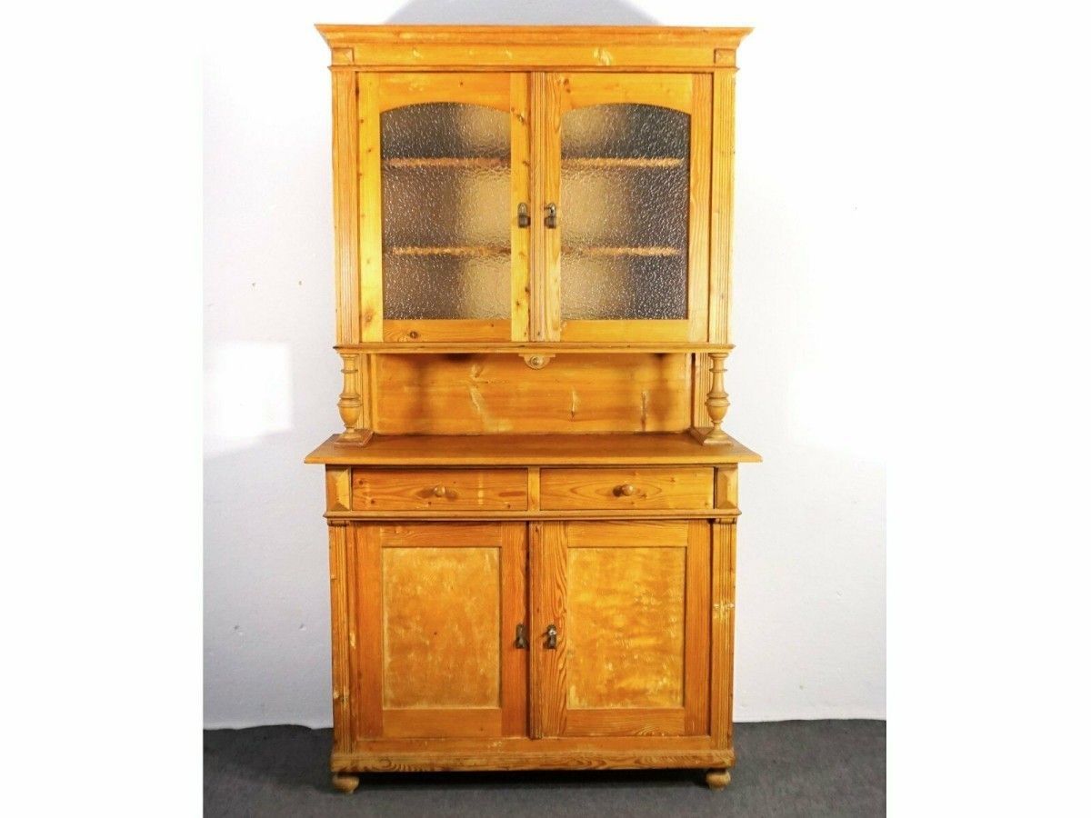Buffet Gründerzeit Küche Schrank Weichholz Alt Antik