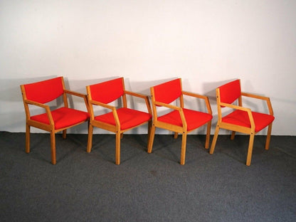 4er Set Armlehnenstühle 70er Midcentury Sessel Stuhl Alt Vintage