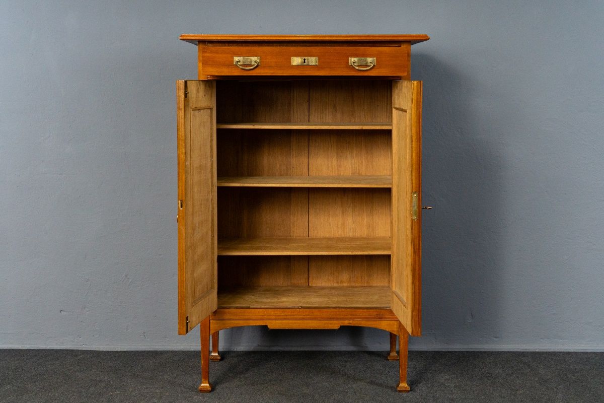 Vertiko Antik Schrank Kommode Regal Anrichte Vintage MÖBLINGER 2502_0606